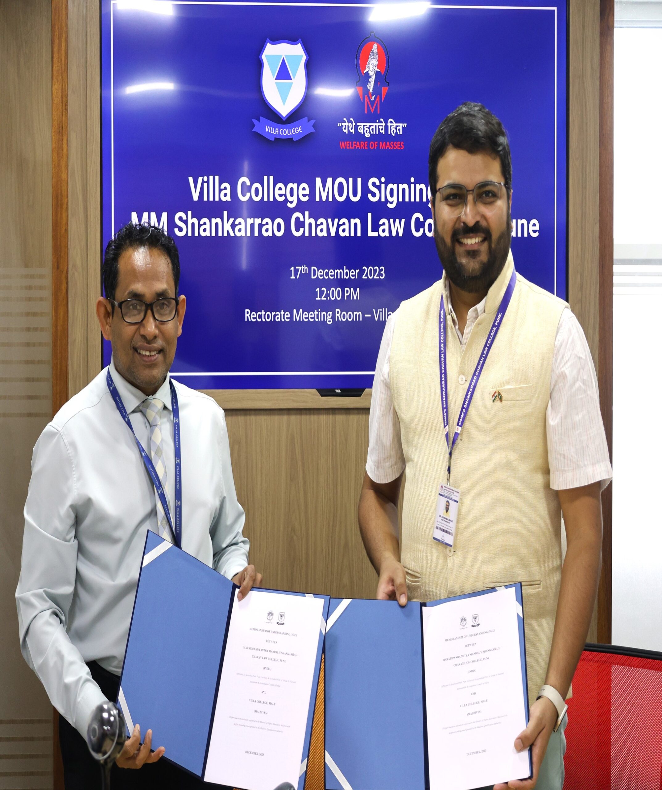 Villa College, Male, Maldives Shankarrao Chavan Law College